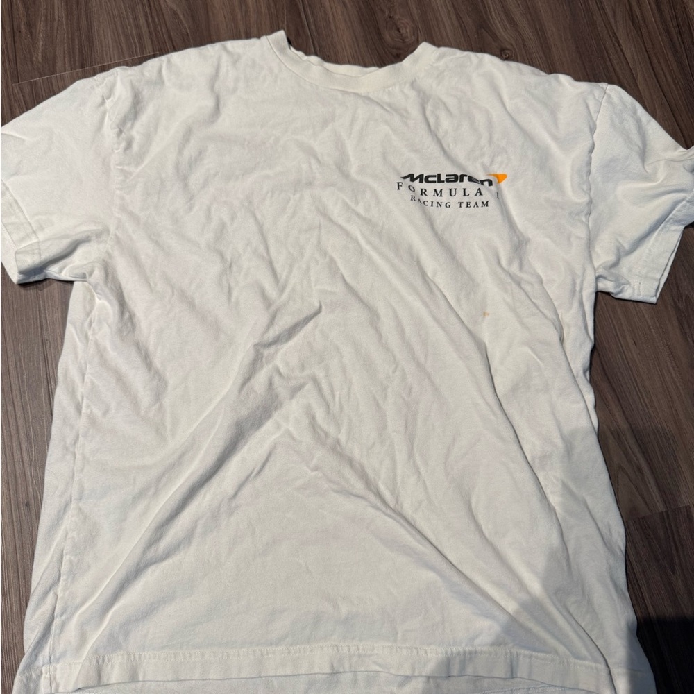 Abercrombie McLaren Formula Racing Team White T-Shirt